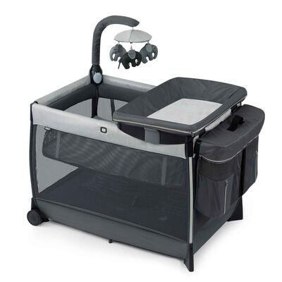 Lullaby Zip All-in-One Portable Playard - Driftwood